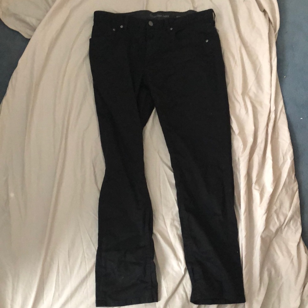 Calvin Klein 34x30 black jeans